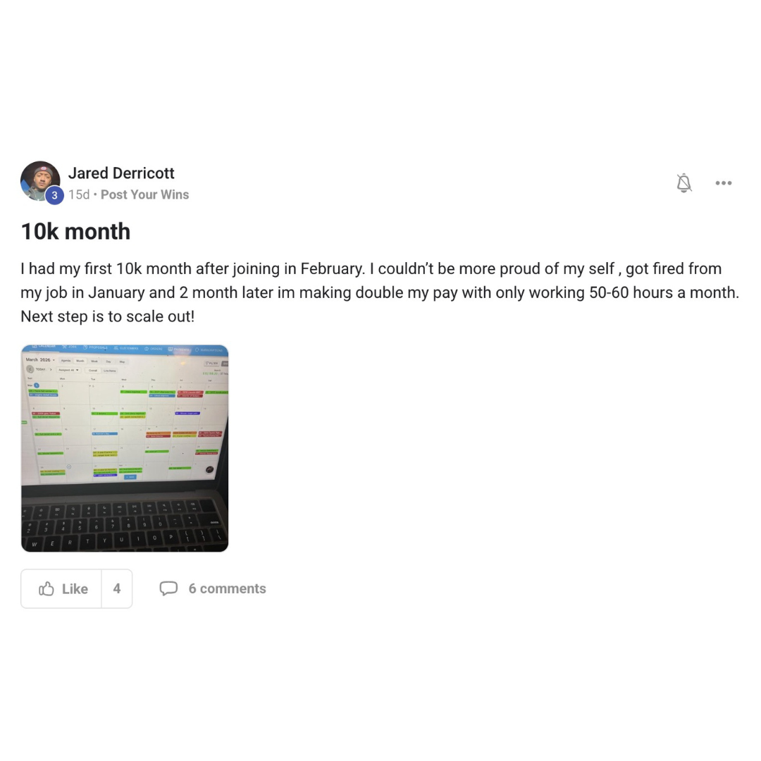 Member win posted in the Driven Elite community